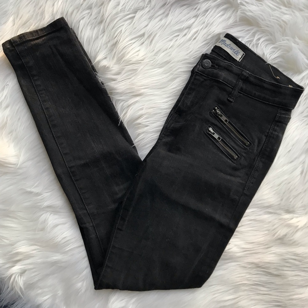 Madewell Skinny Skinny Jeans with Zippers - Picture 3 of 8